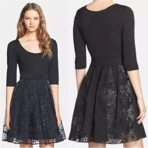Plenty Dresses by Tracy Reese petite black floral lace dress